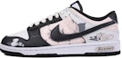 Buy Zapatillas Nike Dunk Low 'Da Vinci Rosa-Negro-Blanco' Personalizadas CW1590-100(TeamM-女款嗜睡-BOX)