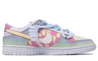 【カスタムシューズ】ナイキダンクロー「ダ・ヴィンチ カスタム ピンクイエロー」 DH9765-100-(TeamM-女款花颜) Order 【カスタムシューズ】ナイキダンクロー「ダ・ヴィンチ カスタム ピンクイエロー」 DH9765-100-(TeamM-女款花颜)