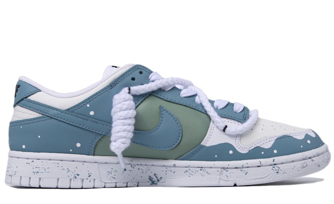 나이키 덩크 로우 '다빈치 눈꽃 청록' (커스텀) DJ6188-101(TeamM-男款雪夜圣诞) Order 나이키 덩크 로우 '다빈치 눈꽃 청록' (커스텀) DJ6188-101(TeamM-男款雪夜圣诞)