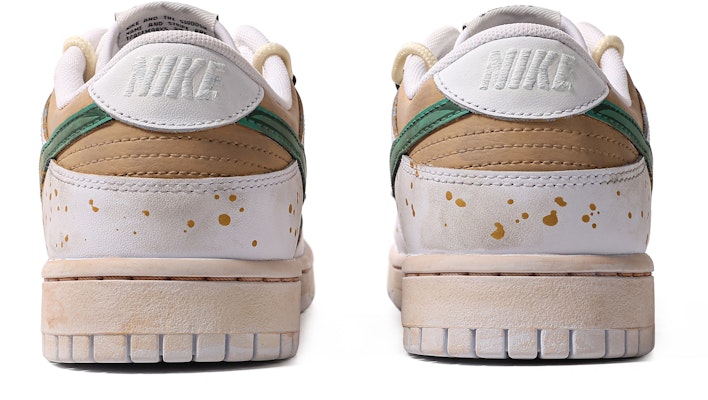 나이키 덩크 로우 '다빈치 커스텀 화이트 그린 브라운' DJ6188-101(TeamM-男款龙鼎S-BOX) Shop 나이키 덩크 로우 '다빈치 커스텀 화이트 그린 브라운' DJ6188-101(TeamM-男款龙鼎S-BOX)