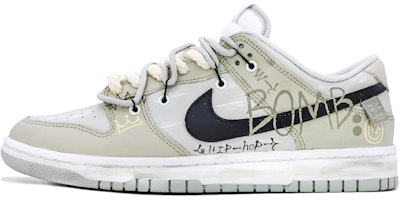 나이키 덩크 로우 '다빈치 스마일 그라피티' (커스텀) DD1391-103(TeamM-男女同款涂鸦笑脸黑白灰黄) Buy 나이키 덩크 로우 '다빈치 스마일 그라피티' (커스텀) DD1391-103(TeamM-男女同款涂鸦笑脸黑白灰黄)