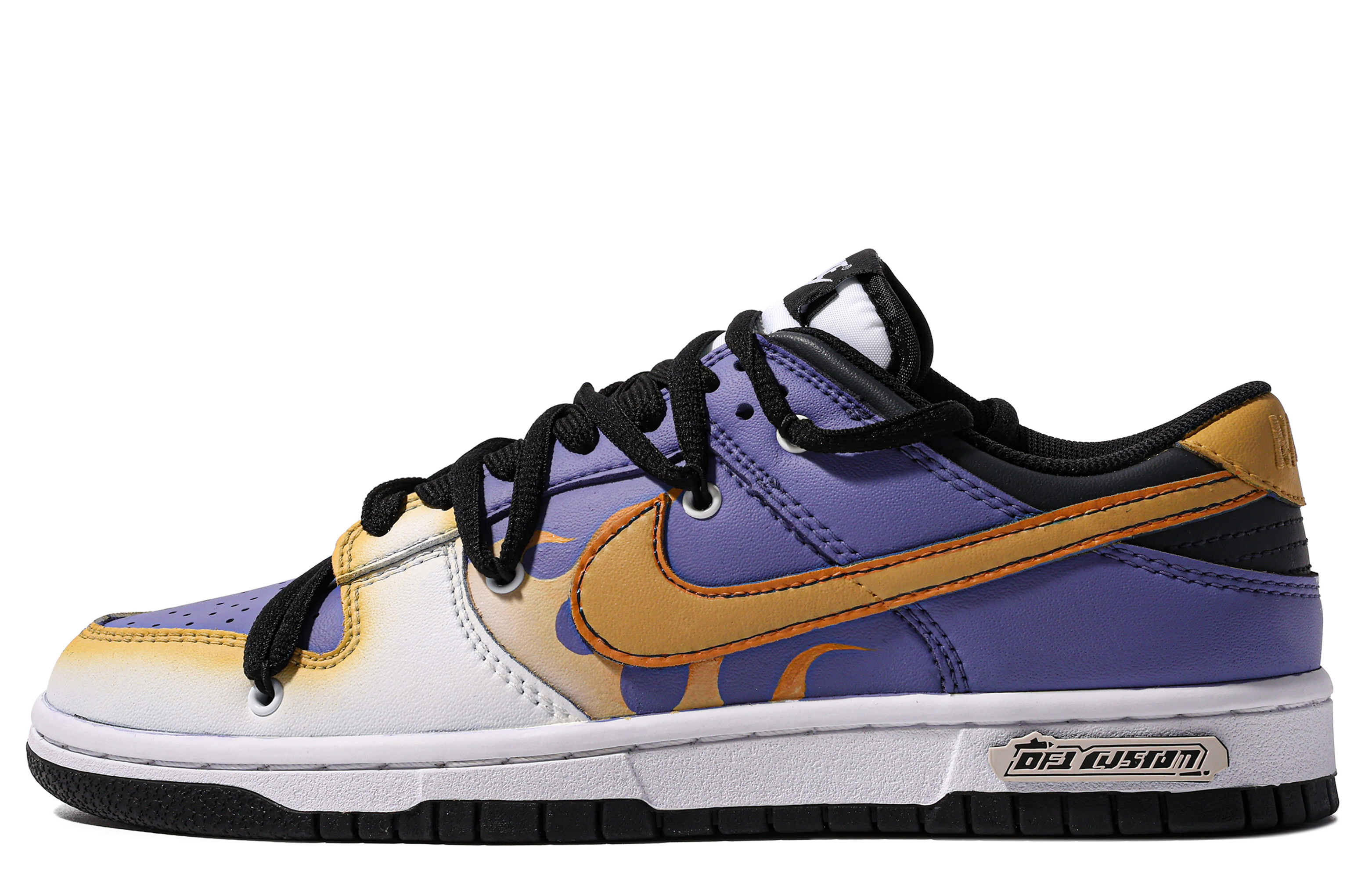 Buy [Kasut Custom] Nike Dunk Low 'Graffiti Api Da Vinci' DD1391-100(TeamM-男款火焰纹章-S-BOX)