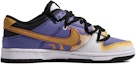 Order 【客製球鞋】Nike Dunk 低筒 達文西客製 火焰紋章 特殊鞋盒 賽車 火焰 塗鴉 漸變 簡約 日常 通勤 舒適 低筒 板鞋 男款 紫黃白