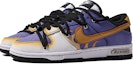 Lookbook 【客製球鞋】Nike Dunk 低筒 達文西客製 火焰紋章 特殊鞋盒 賽車 火焰 塗鴉 漸變 簡約 日常 通勤 舒適 低筒 板鞋 男款 紫黃白