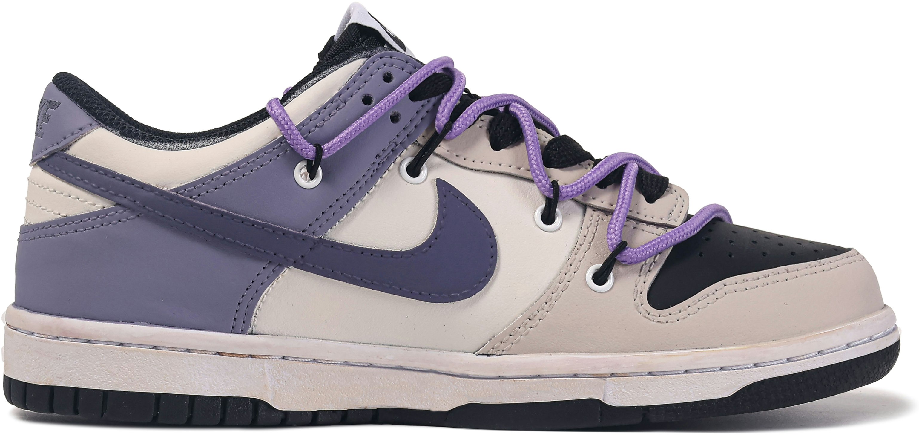 custom-shoes-nike-dunk-low-da-vinci-fluid-bear-graffiti