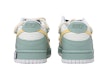 Shop 나이키 덩크 로우 '다빈치 그라피티 그린' (커스텀) DH9765-100(TeamM-女款撞色涂鸦青梅绿)