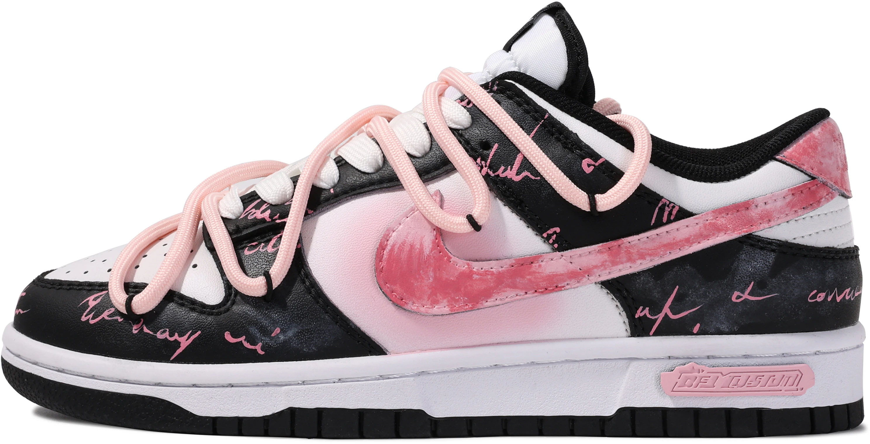 custom-shoes-nike-dunk-low-da-vinci-love-flame