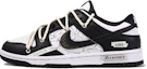 Buy 【定制球鞋】 Nike Dunk Low 達芬奇定制 禮盒 戀愛警告 LOVE塗鴉 紋理 簡約 百搭 低幫 板鞋 GS 黑白