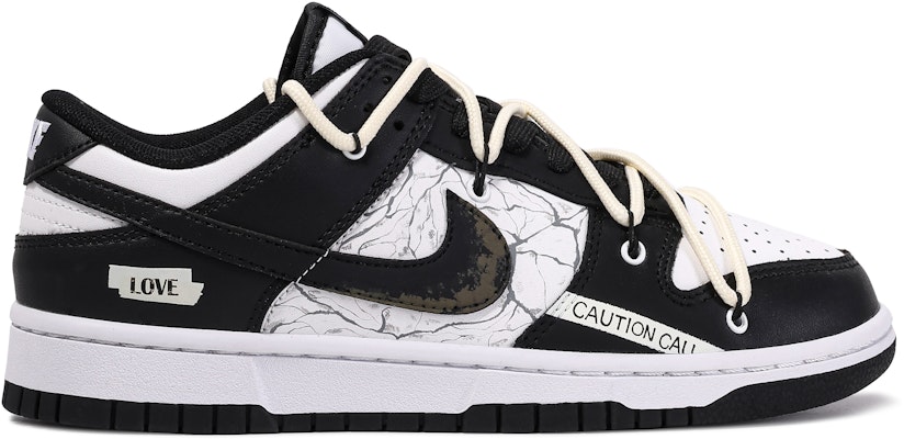 나이키 덩크 로우 '다빈치 러브 그라피티' (커스텀) CW1590-100(TeamM-恋爱警告) Lookbook 나이키 덩크 로우 '다빈치 러브 그라피티' (커스텀) CW1590-100(TeamM-恋爱警告)