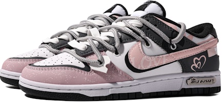 Zapatillas Nike Dunk Low 'Da Vinci Love Grey Pink White' CW1590-100(TeamM-女款浪漫心动S-BOX) Lookbook Zapatillas Nike Dunk Low 'Da Vinci Love Grey Pink White' CW1590-100(TeamM-女款浪漫心动S-BOX)