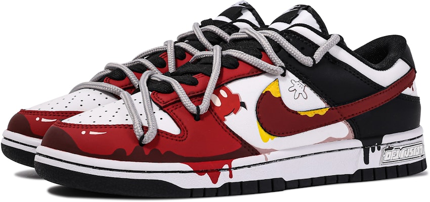 나이키 덩크 로우 '다빈치 미키 캔디 하우스' (커스텀) CW1590-100(TeamM-米奇糖果屋) Shop 나이키 덩크 로우 '다빈치 미키 캔디 하우스' (커스텀) CW1590-100(TeamM-米奇糖果屋)