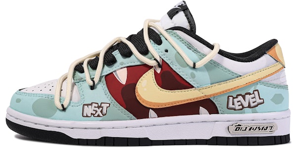 나이키 덩크 로우 '다빈치 몬스터' (초록/빨강/노랑) CW1590-100(TeamM-贪吃怪兽-BOX) Buy 나이키 덩크 로우 '다빈치 몬스터' (초록/빨강/노랑) CW1590-100(TeamM-贪吃怪兽-BOX)