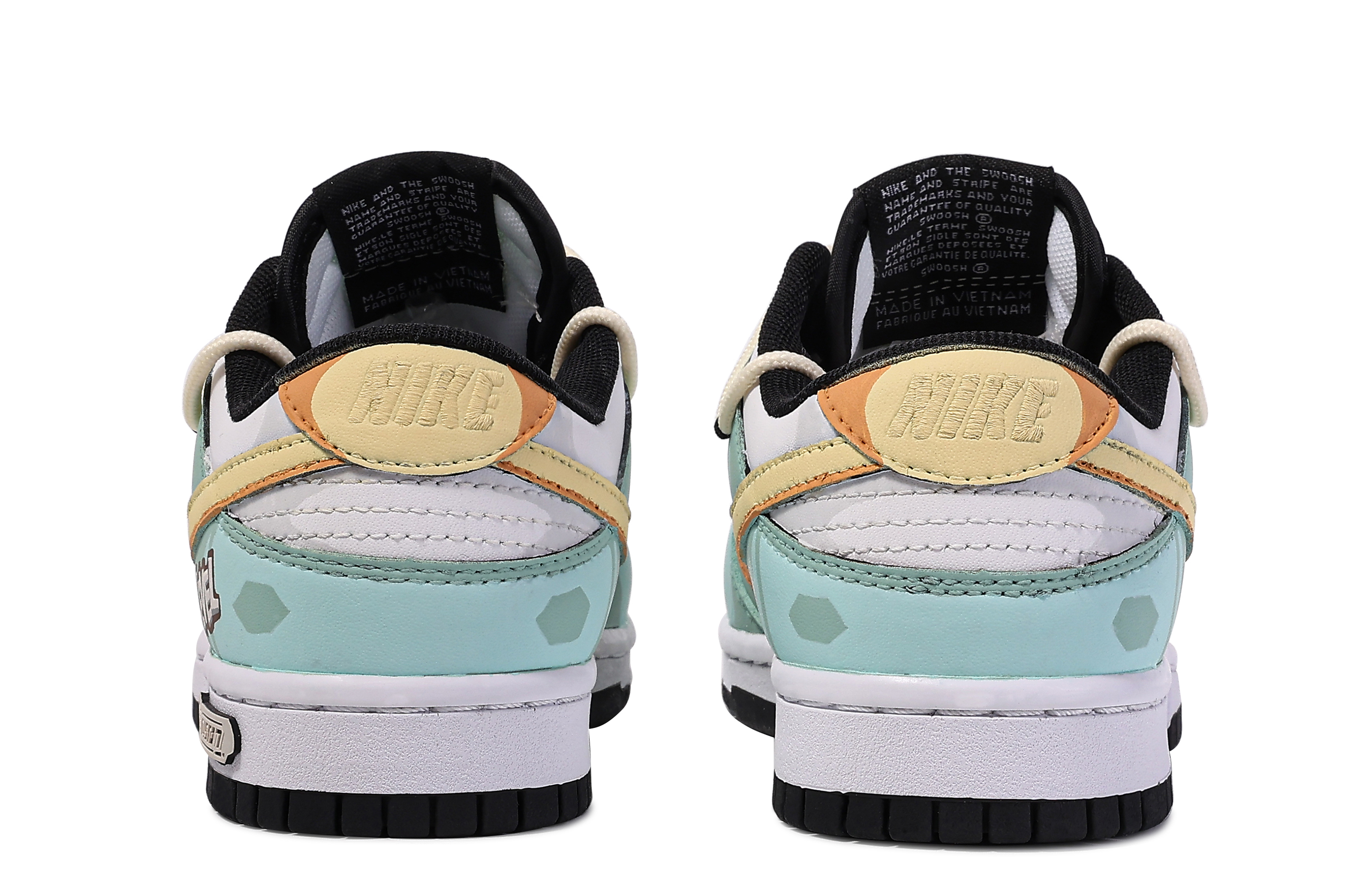 Purchase Zapatillas Nike Dunk Low 'Da Vinci Monster Verde Rojo Amarillo' CW1590-100(TeamM-贪吃怪兽-BOX)