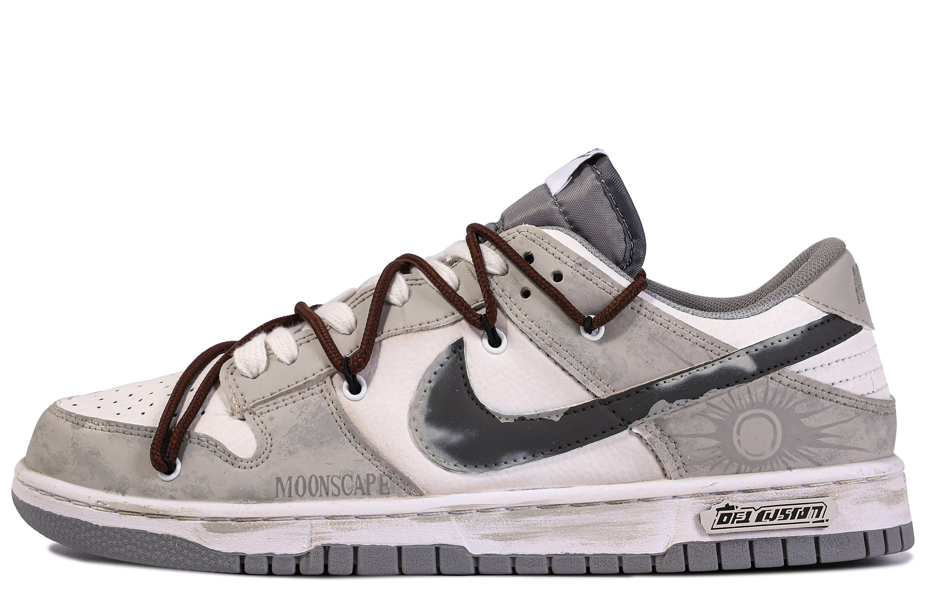 Buy 【定制鞋】耐克Dunk Low '达·芬奇月步涂鸦' DJ6188-003-486384