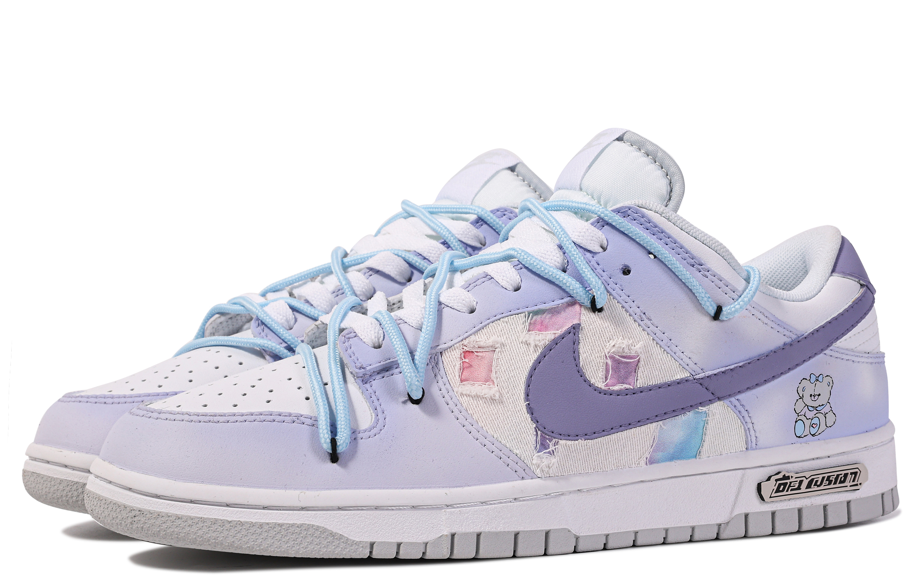 [Custom Shoes] Nike Dunk Low 'Da Vinci Mozambique Bear' 圖 4