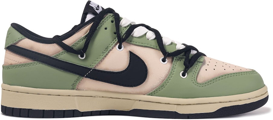 나이키 덩크 로우 '다빈치 축음기 브론즈 레트로 그린-크림' (커스텀) DD1391-100(TeamM-男款留声-BOX) Buy 나이키 덩크 로우 '다빈치 축음기 브론즈 레트로 그린-크림' (커스텀) DD1391-100(TeamM-男款留声-BOX)