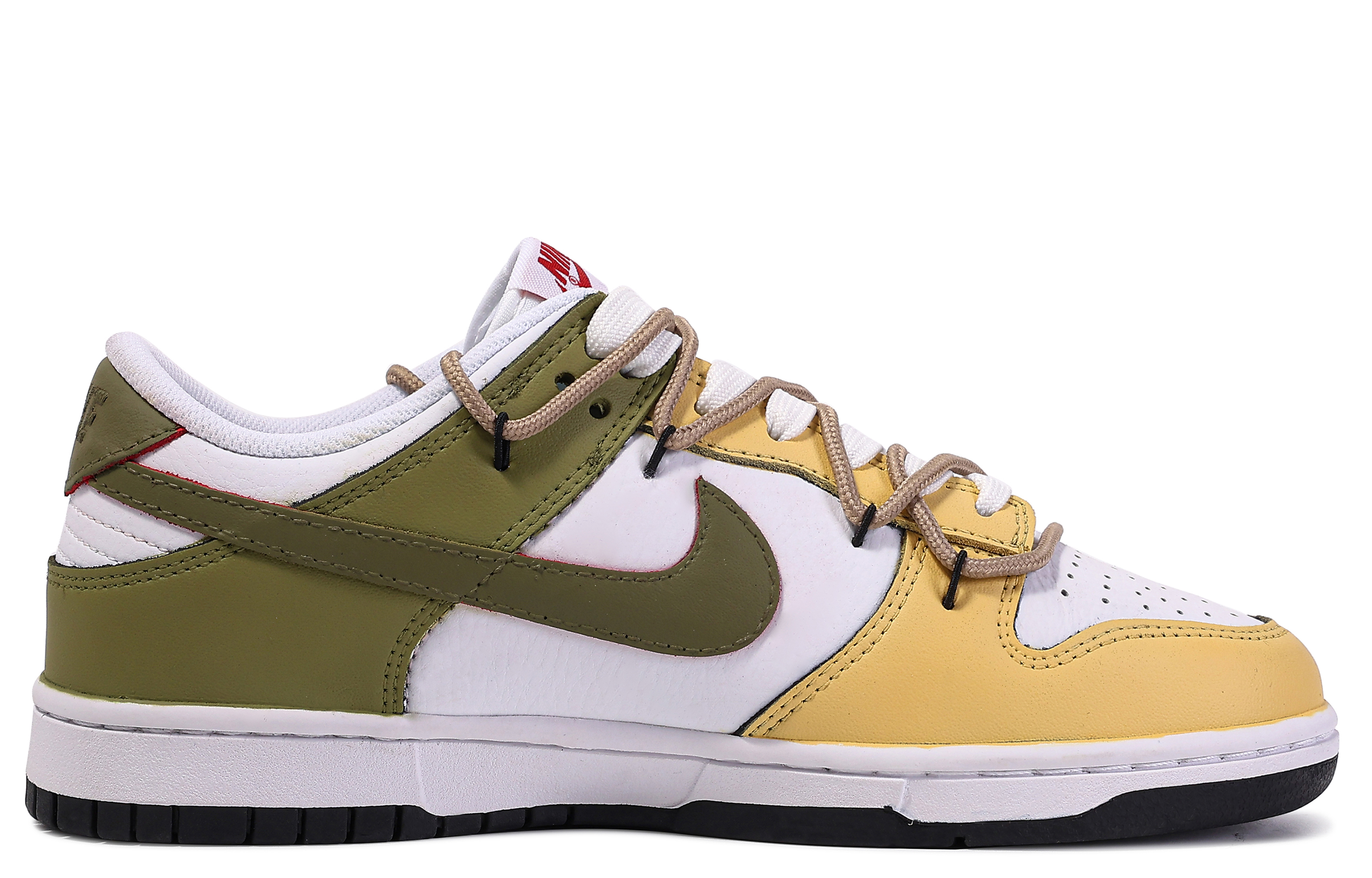 Order 나이키 덩크 로우 '다빈치 파인애플 그라피티' (커스텀) FB3354-001(TeamM-菠萝蜜-BOX)