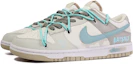 Shop 【訂製球鞋】 Nike Dunk Low 達文西訂製 海鹽起司 塗鴉 簡約 百搭 解構 低筒 板鞋 男款 米白藍