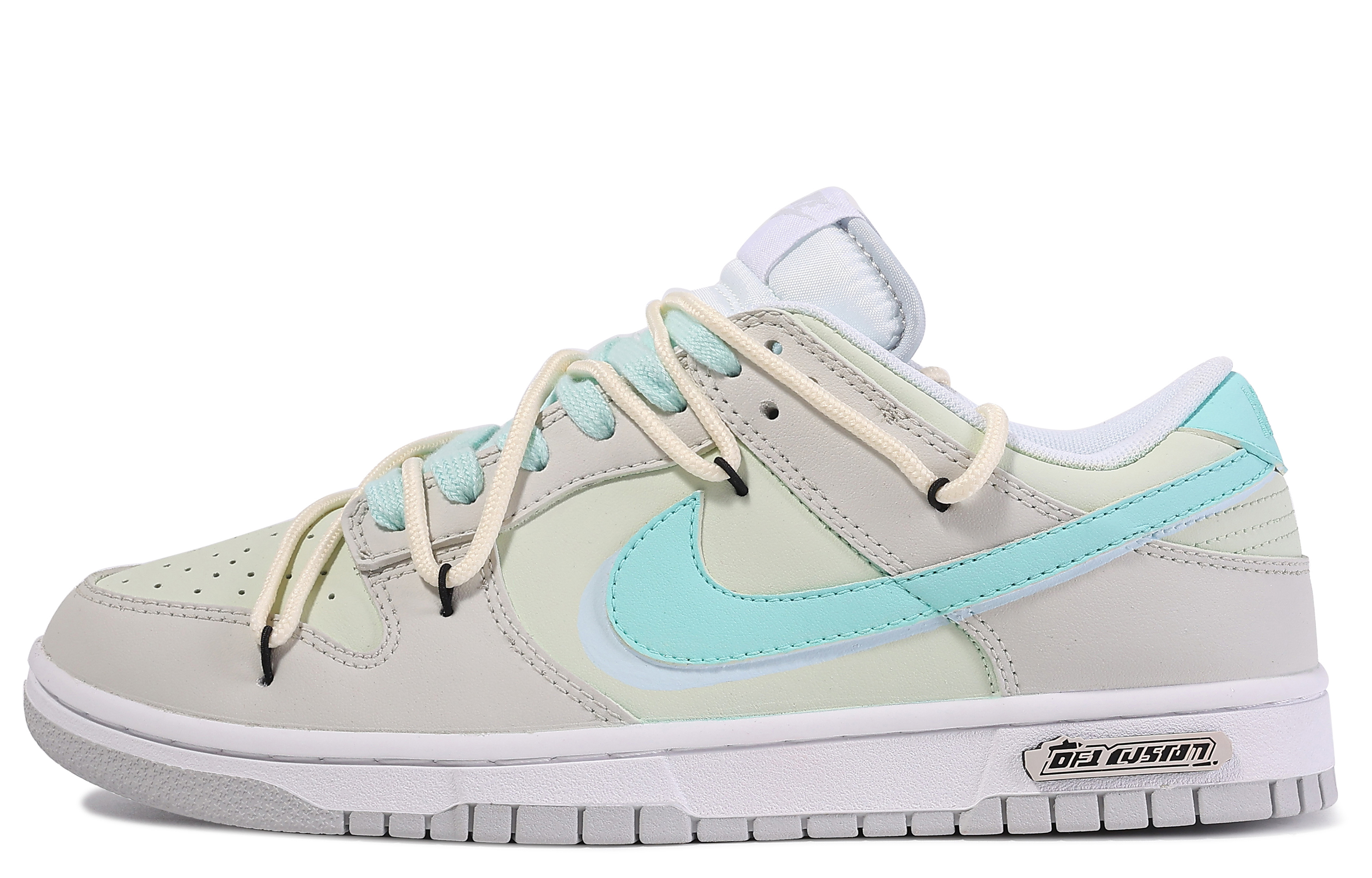 Buy 【定製球鞋】Nike Dunk Low 達文西定製 禮盒 海鹽冰淇淋 塗鴉 簡約 百搭 舒適 低筒 滑板鞋 男款 灰藍
