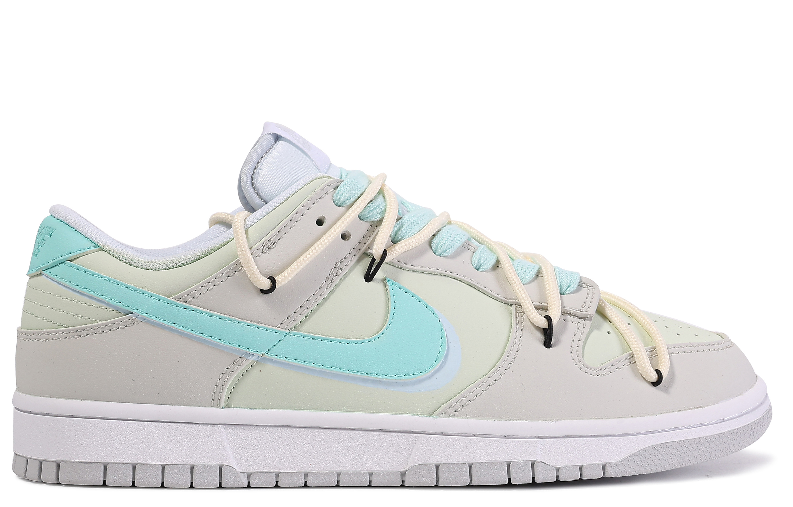 Lookbook 【定製球鞋】Nike Dunk Low 達文西定製 禮盒 海鹽冰淇淋 塗鴉 簡約 百搭 舒適 低筒 滑板鞋 男款 灰藍