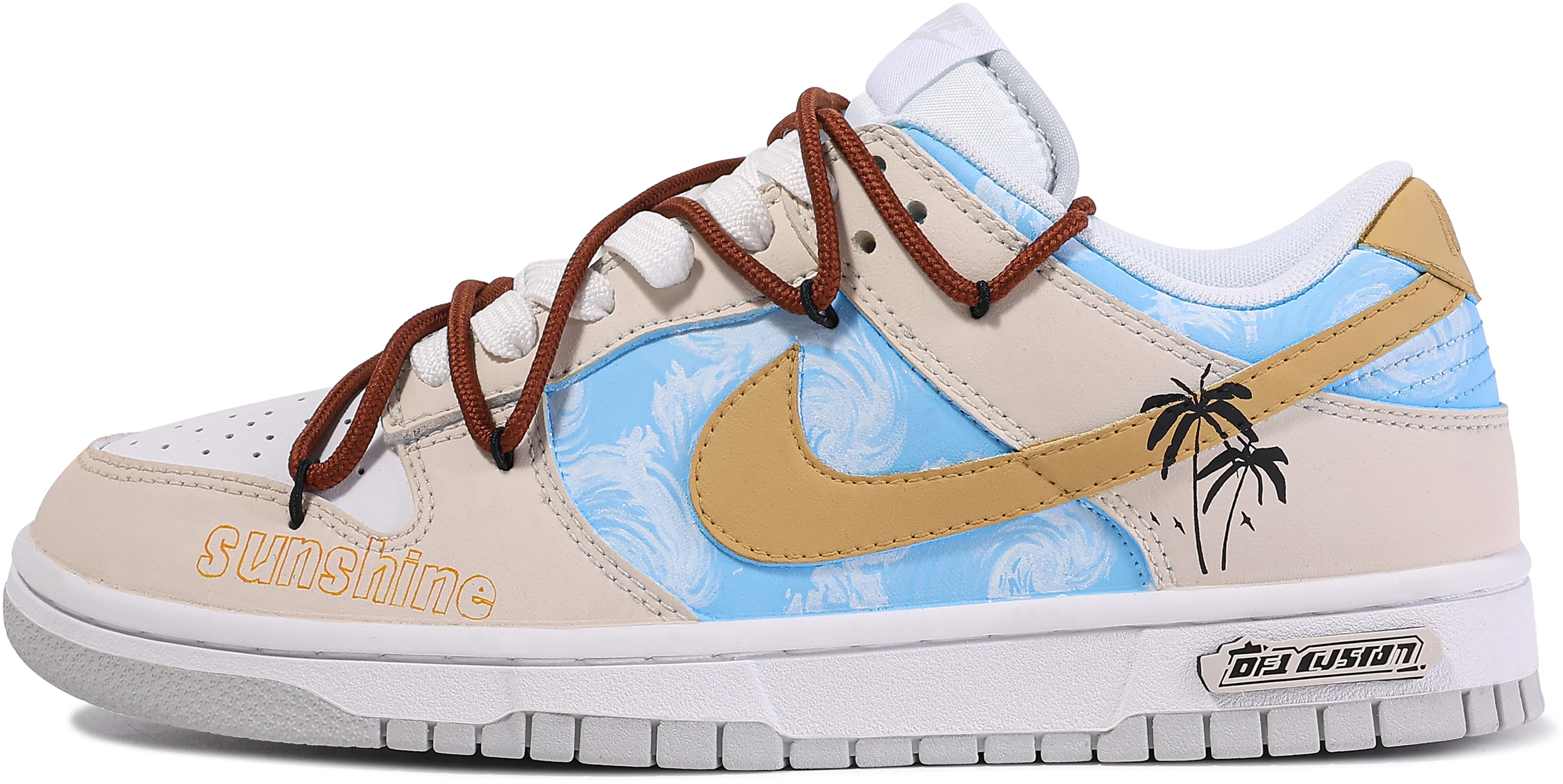 custom-shoes-nike-dunk-low-da-vinci-summer-waves