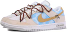 Shop 【訂製球鞋】Nike Dunk Low 達文西訂製 禮盒 夏日海浪 塗鴉 簡約 百搭 沙灘 舒適 耐磨輕便 低筒 板鞋 男款 黃藍