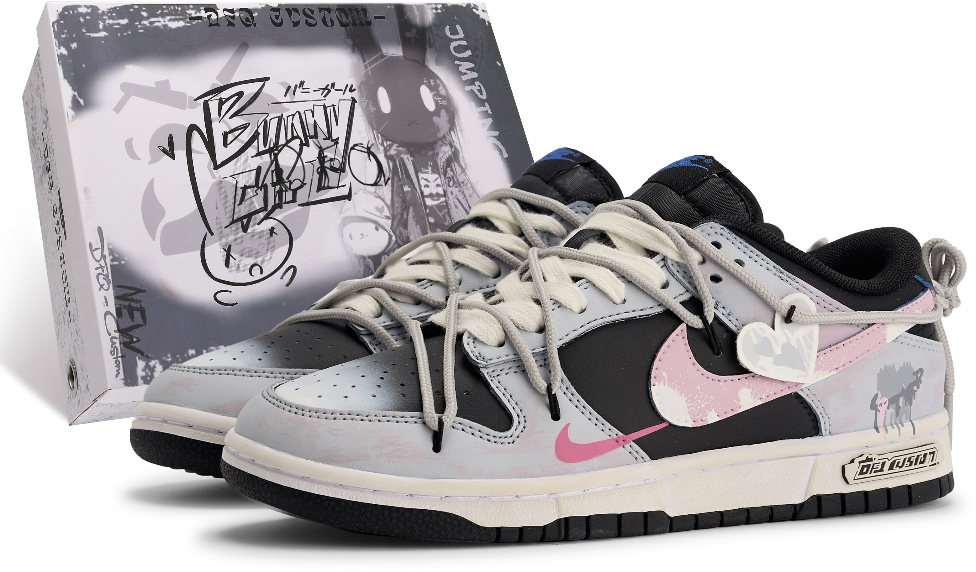 custom-shoes-nike-dunk-low-da-vinci-sweet-graffiti