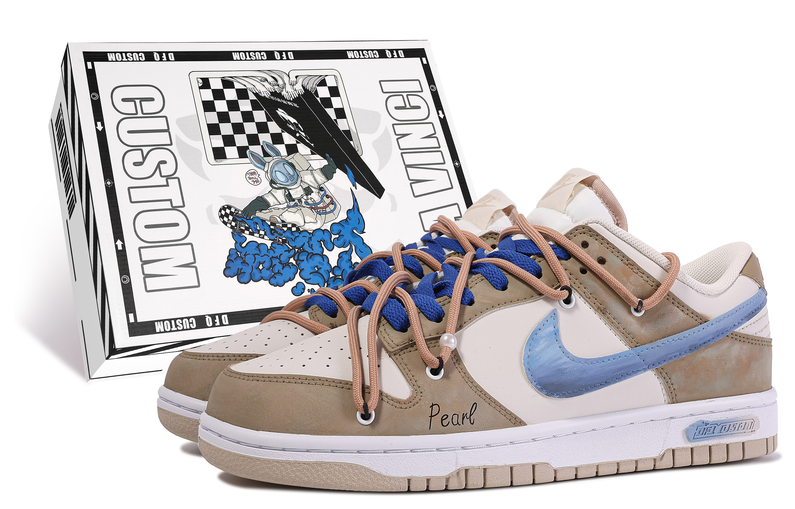 Buy [Custom Shoes] Nike Dunk Low 'Da Vinci Victoria's Secret' DV0831