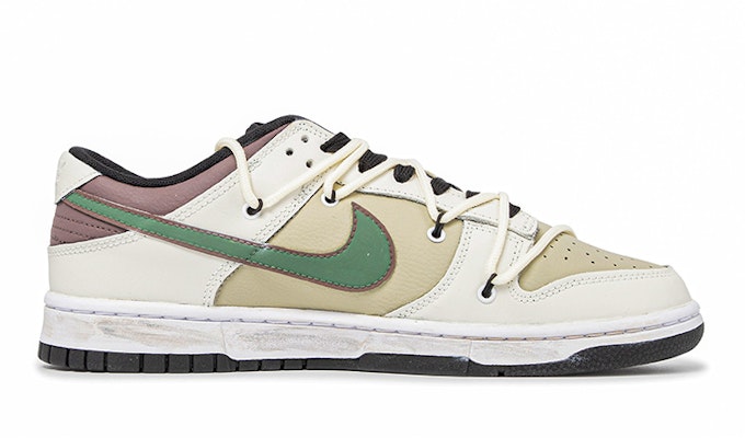 나이키 덩크 로우 '다빈치 빈티지 상어' (커스텀) DH9765-002(TeamM-女款复古鲨鱼棕灰) Order 나이키 덩크 로우 '다빈치 빈티지 상어' (커스텀) DH9765-002(TeamM-女款复古鲨鱼棕灰)