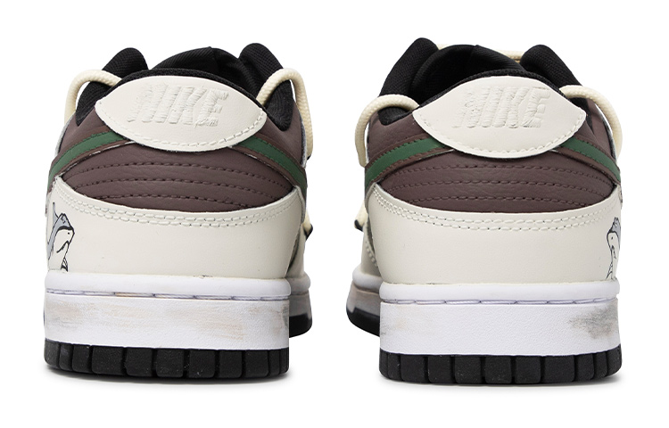 Shop [Custom Shoes] Nike Dunk Low 'Da Vinci Vintage Shark'