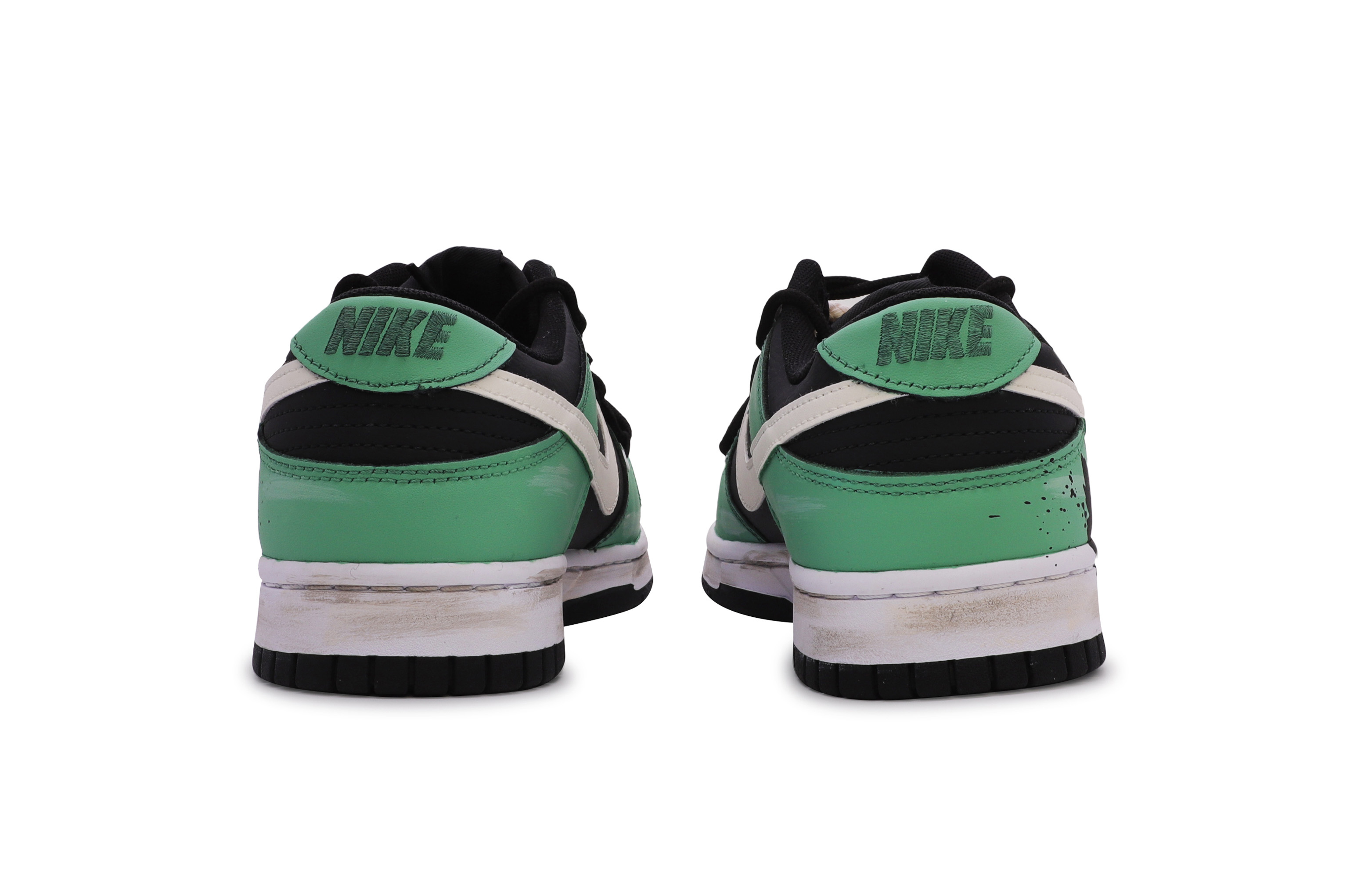 Shop Nike Dunk Low カスタム ダ・ヴィンチ梧桐の葉 DH9765-002(TeamM-女款梧桐叶)