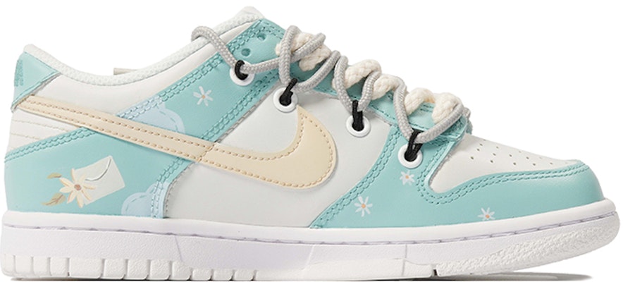 【カスタムシューズ】ナイキダンクロウ「デイジーエンベロープラブ抹茶」 DH9765-100(TeamP-抹茶棉花S-BOX) Order 【カスタムシューズ】ナイキダンクロウ「デイジーエンベロープラブ抹茶」 DH9765-100(TeamP-抹茶棉花S-BOX)