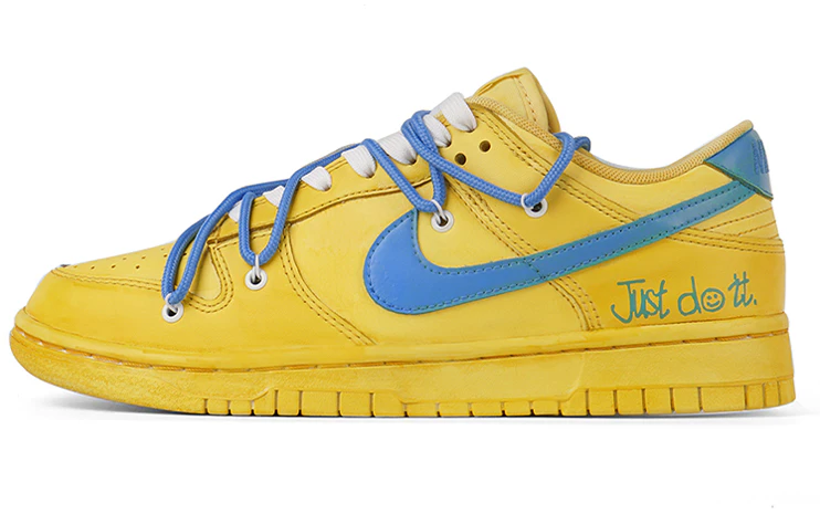 custom-shoes-nike-dunk-low-dancing-bears-yellow