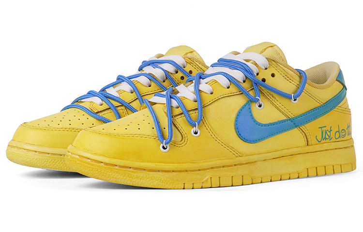 Lookbook 나이키 덩크 로우 '춤추는 곰돌이 노랑' (58 characters) DJ6188-100(Team拾柒-男款跳舞小熊柠檬黄)