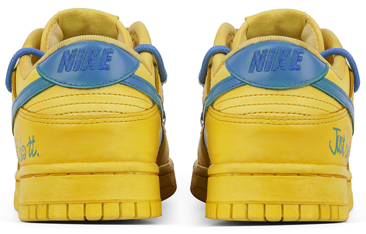 Shop 나이키 덩크 로우 '춤추는 곰돌이 노랑' (58 characters) DJ6188-100(Team拾柒-男款跳舞小熊柠檬黄)