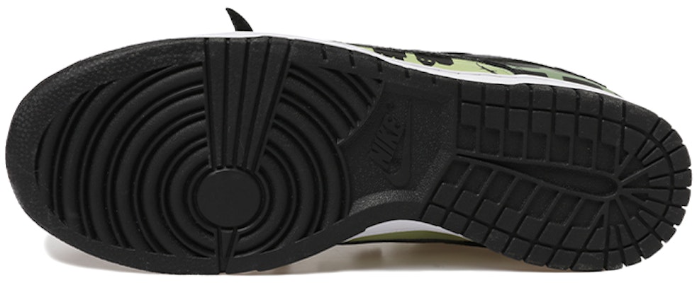 【客製化球鞋】Nike Dunk Low 蝙蝠 暗黑 眼睛 樹枝 城堡 解構風 低筒 板鞋 GS 黑綠 Sizing 【客製化球鞋】Nike Dunk Low 蝙蝠 暗黑 眼睛 樹枝 城堡 解構風 低筒 板鞋 GS 黑綠