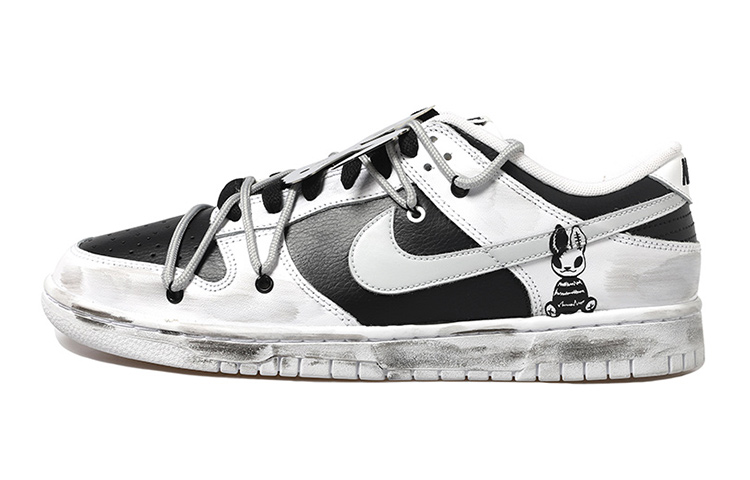 Buy 나이키 덩크 로우 '다크 버니' (커스텀) DH9765-100(Team拾玖-暗黑小兔女S-BOX)