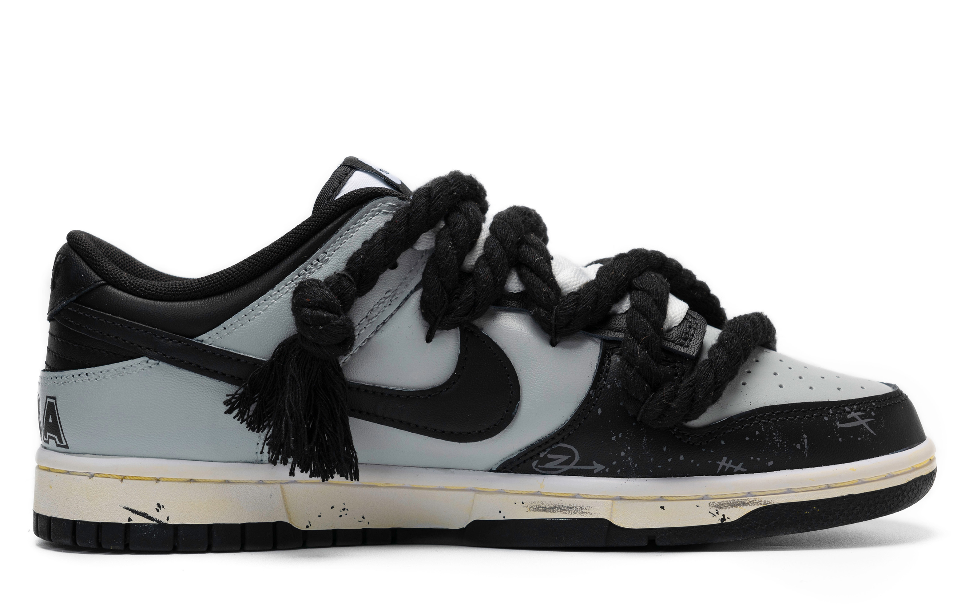 Order [Kasut Custom] Nike Dunk Low 'Dark Daze' DD1391-100(TeamR-男款灰暗彷徨黑灰)