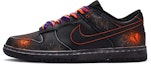 Buy 【客製球鞋】Nike Dunk Low BIGNIU 暗黑 金斑蝶 手繪噴繪 低筒 板鞋 GS 黑橙