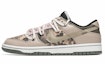 Buy 【訂製球鞋】Nike Dunk Low 野鶴製造 暗紋海報 美式復古風 特殊鞋帶 百搭 禮盒版 低筒 板鞋 男款 棕綠