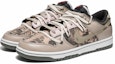 Lookbook 【訂製球鞋】Nike Dunk Low 野鶴製造 暗紋海報 美式復古風 特殊鞋帶 百搭 禮盒版 低筒 板鞋 男款 棕綠