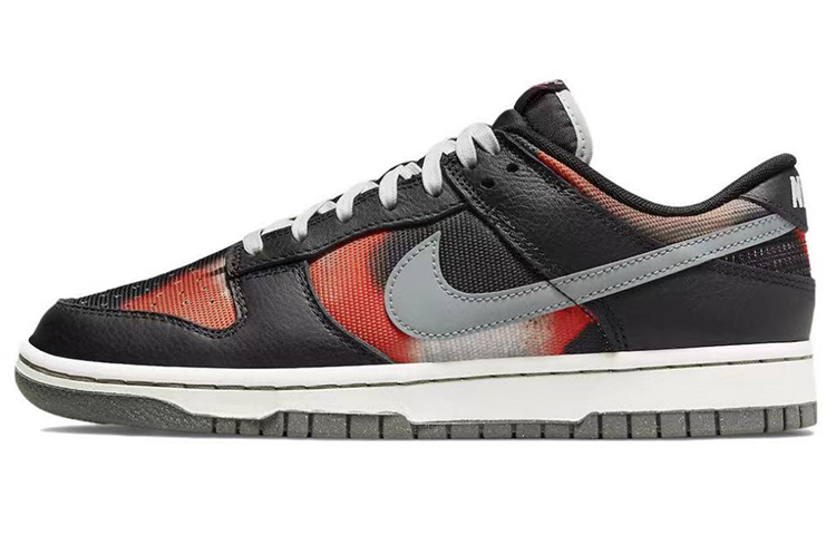 Details for [Zapatos Personalizados] Nike Dunk Low 'Marrón-Patrón Oscuro-Verde' DM0108-001(TeamB-暗纹海报S-BOX)