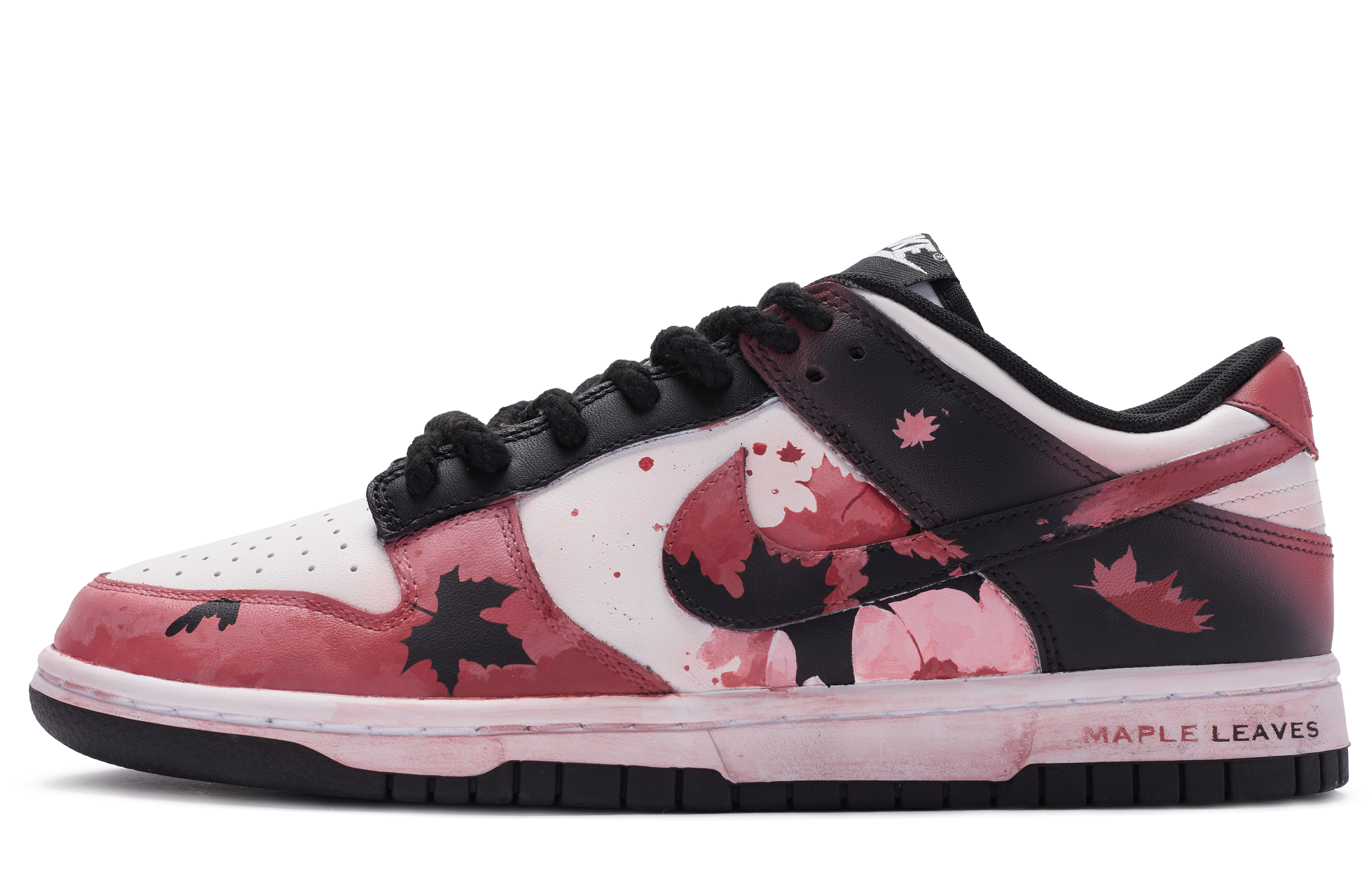 Buy [Kasut Kastam] Nike Dunk Low 'Dark Phantom Maple' DD1391-100(TeamR-男款魅影枫林)