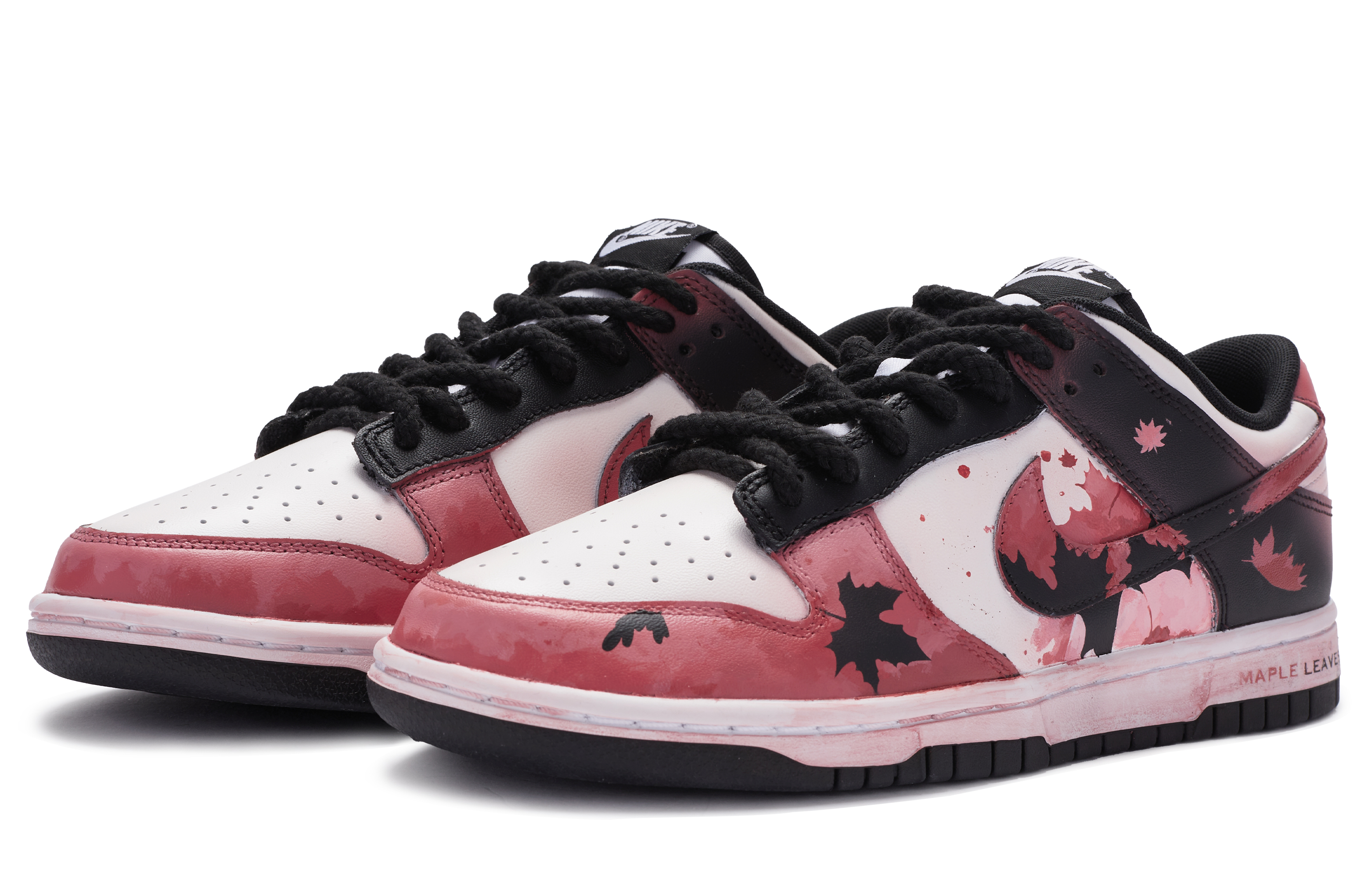 Lookbook [Kasut Kastam] Nike Dunk Low 'Dark Phantom Maple' DD1391-100(TeamR-男款魅影枫林)