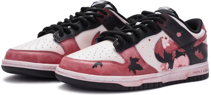 나이키 덩크 로우 '다크 팬텀 메이플' (커스텀) DD1391-100(TeamR-男款魅影枫林) Lookbook 나이키 덩크 로우 '다크 팬텀 메이플' (커스텀) DD1391-100(TeamR-男款魅影枫林)