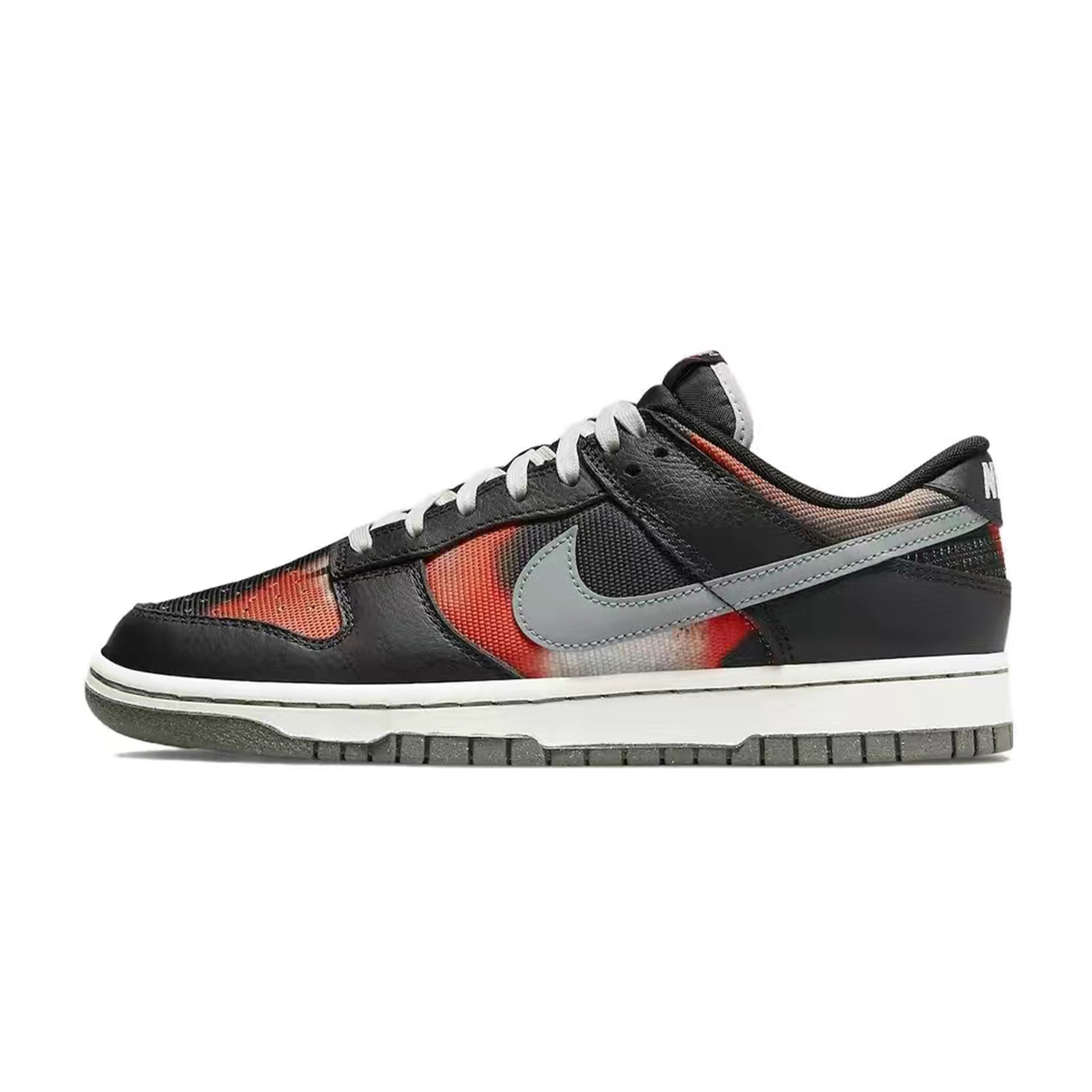 Sizing 【定製球鞋】Nike Dunk Low 實驗室 暗黑撲克 做舊髒髒鞋 高級灰 腰果花布 防滑耐磨 低幫 板鞋 男款 黑灰銀