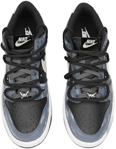 【定製球鞋】Nike Dunk Low 三次實驗室 暗黑撲克 老舊髒鞋 工業復古風 防滑耐磨 低幫 板鞋 男款 黑藍銀 Purchase 【定製球鞋】Nike Dunk Low 三次實驗室 暗黑撲克 老舊髒鞋 工業復古風 防滑耐磨 低幫 板鞋 男款 黑藍銀