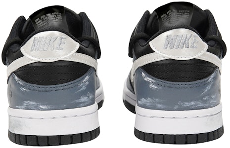 【定製球鞋】Nike Dunk Low 三次實驗室 暗黑撲克 老舊髒鞋 工業復古風 防滑耐磨 低幫 板鞋 男款 黑藍銀 Details for 【定製球鞋】Nike Dunk Low 三次實驗室 暗黑撲克 老舊髒鞋 工業復古風 防滑耐磨 低幫 板鞋 男款 黑藍銀