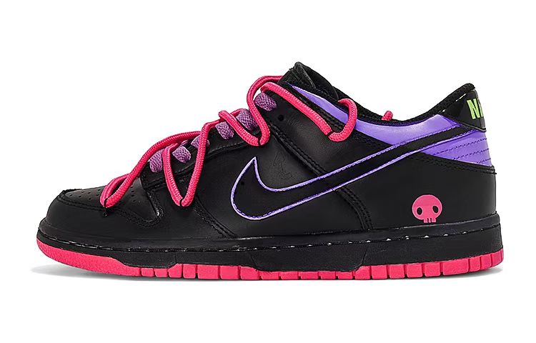 [Custom Shoes] Nike Dunk Low 'Dark Purple Devil'