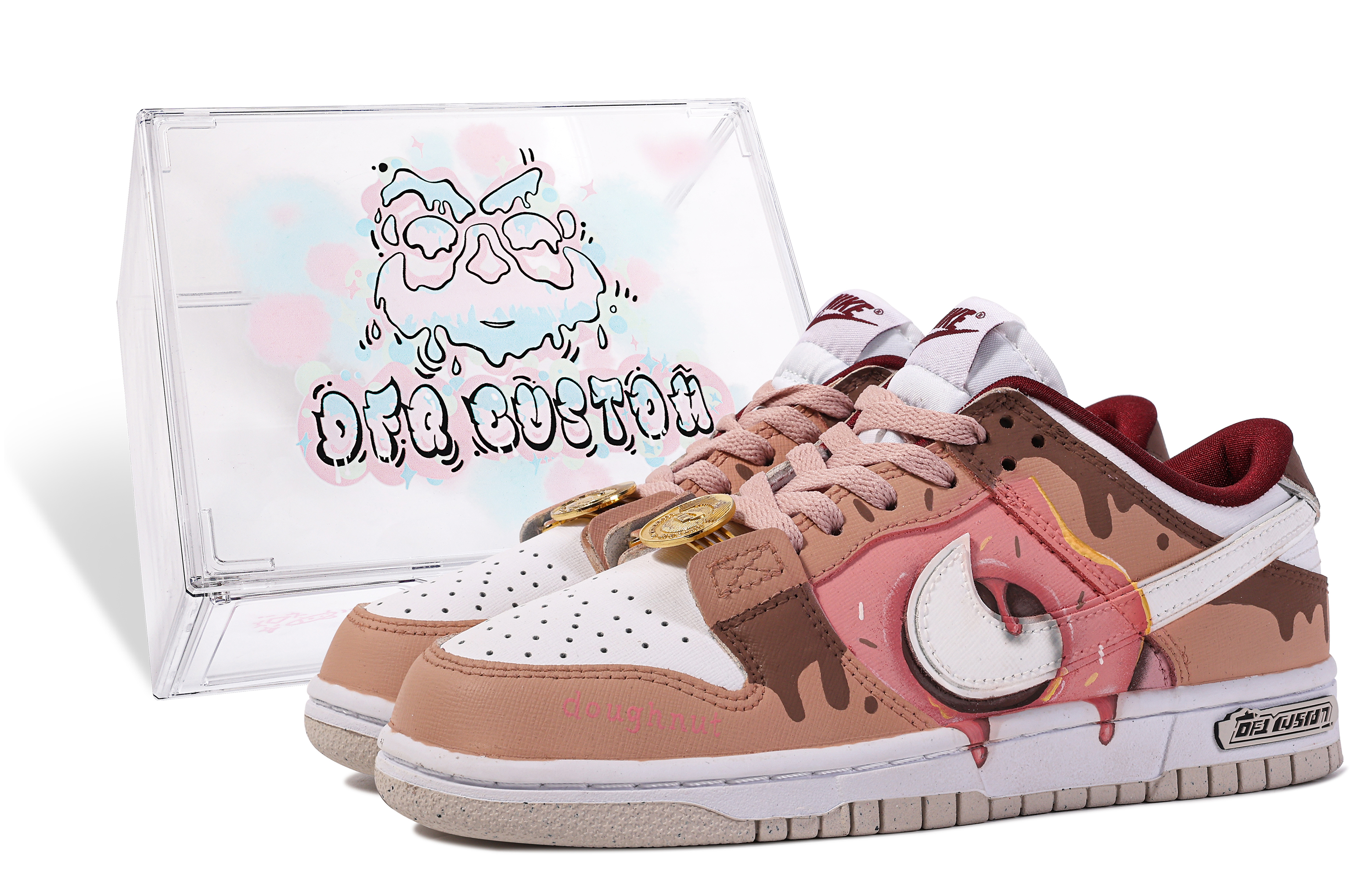 Buy [Nike Kasut] Nike Dunk Low 'Davinci Sweet Trap' DV1160-100-446668